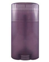 Contenant pour déodorant violet transparent 50 ml
