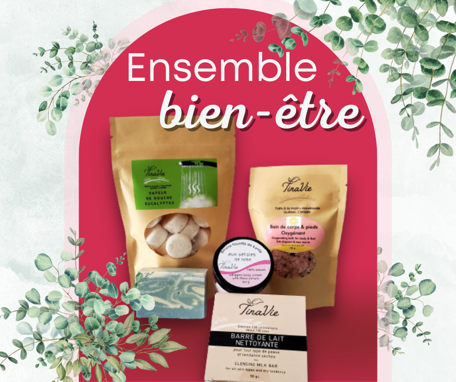 Ensemble cadeau Bien-Être de produits TinaVie (5 items)