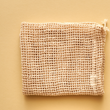 Load image into Gallery viewer, Organic cotton bag for solid cosmetics