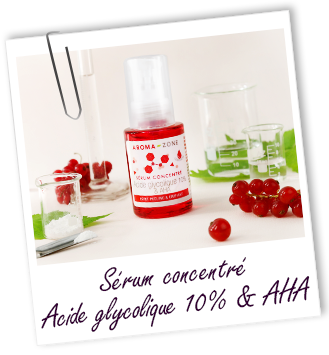 Sérum concentré Acide Glycolique 10% & AHA 30 ml