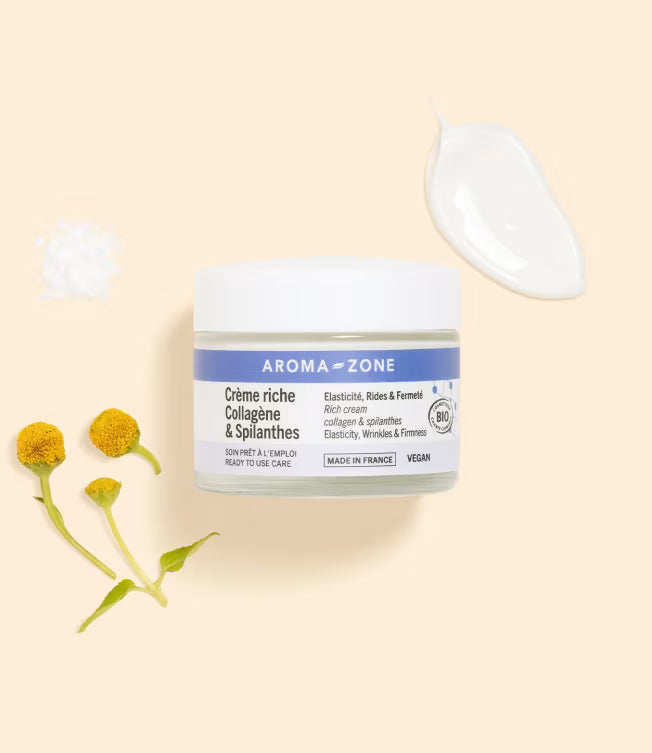 Crème riche Collagène Vegan & Spilanthes 50ml