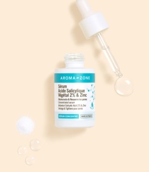 Serum acide Salicylique végétal 2% et zinc 30 ml