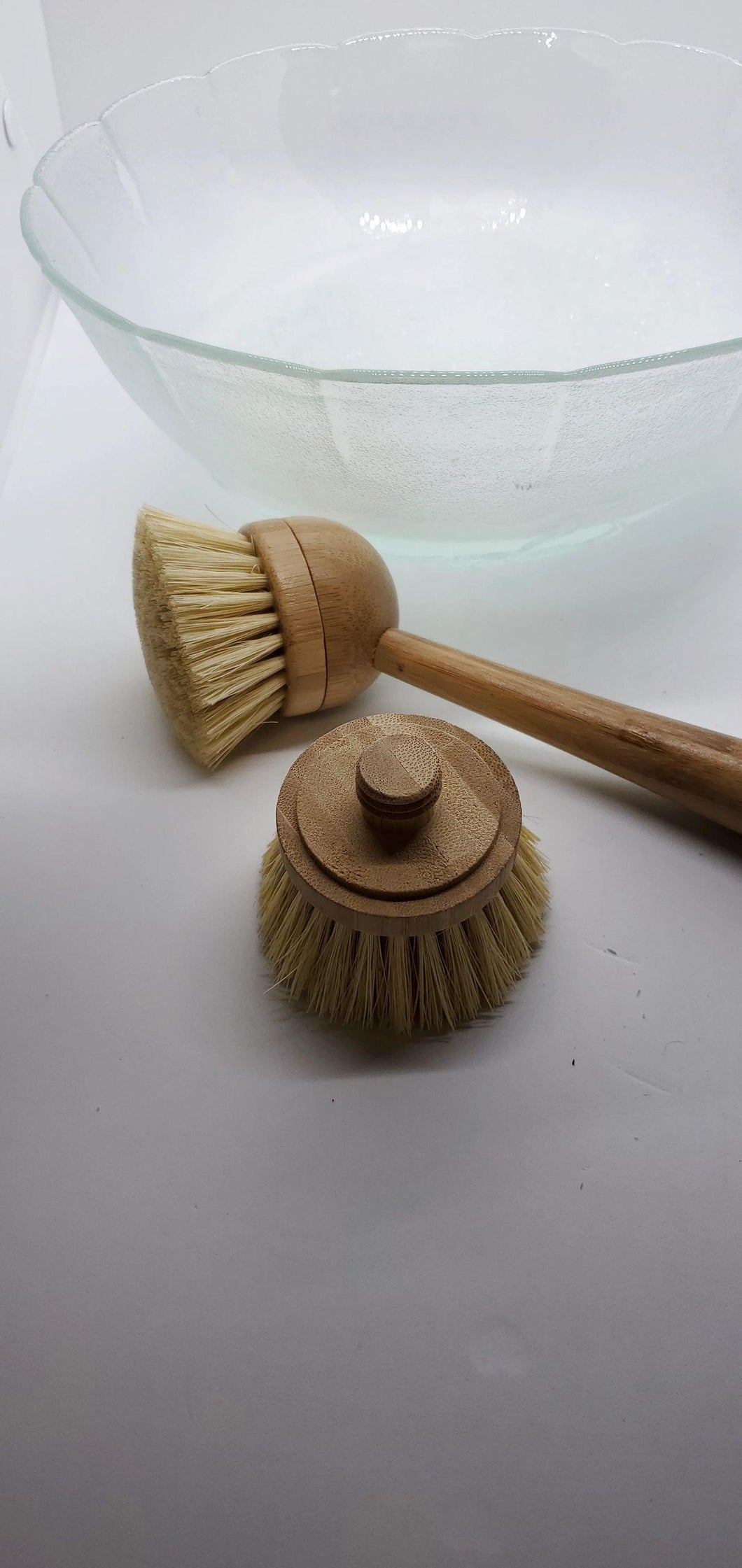 Replacement head for the dish brush / tip