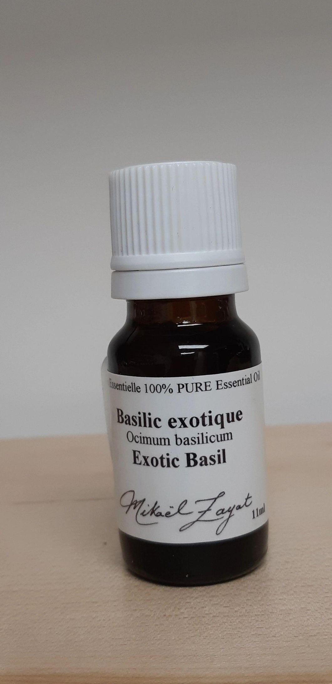 HE Basilic exotique, biologique Inde 11ml (Ocimum basilicum (L.))