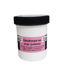 Load image into Gallery viewer, Natural deodorant in cream offered in bulk tinavie (100 ml)
