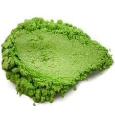 Fresh green mica (mica, titanium dioxide, oxide green chromium) 10gr