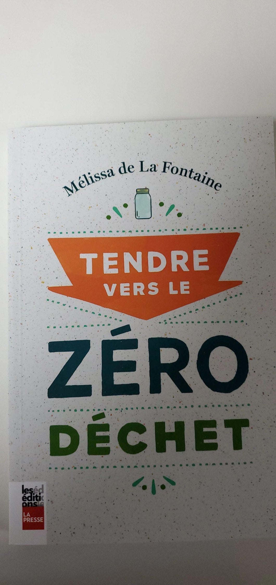 Zero waste book, author Mélissa de la Fontaine